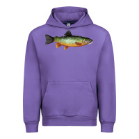 Tulip Greenback Cutthroat Trout Fish Urban Hoodie - RanaPortraitStore