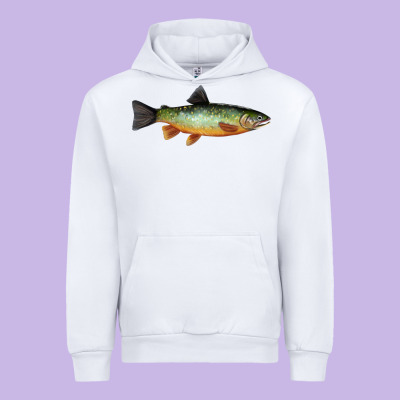 Greenback Cutthroat Trout Fish Urban Hoodie Designed By Ranaportraitstore