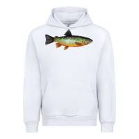 White Greenback Cutthroat Trout Fish Urban Hoodie - RanaPortraitStore