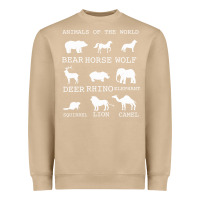 Mushroom Animals Of The World Heavyweight Sweatshirt - Bettercallsaul