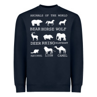 Animals Of The World Heavyweight Sweatshirt | Teevron