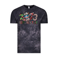 Cloud Black 2023 Happy New Year Vintage Tee - CowhideDigitalArt