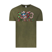 Vintage Olive 2023 Happy New Year Vintage Tee - CowhideDigitalArt