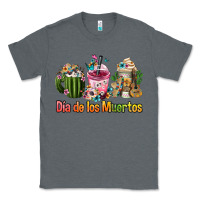 Charcoal Heather Mexican Día De Los Muertos Coffee Cups Classic Tee - FaDigitalArtStudio