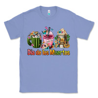 Colony Blue Mexican Día De Los Muertos Coffee Cups Classic Tee - FaDigitalArtStudio