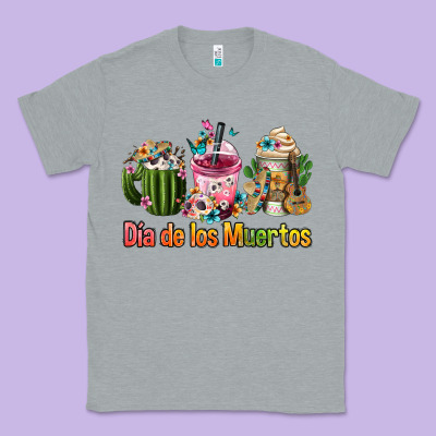 Mexican Día De Los Muertos Coffee Cups Classic Tee Designed By Fadigitalartstudio