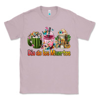 Lilac Mexican Día De Los Muertos Coffee Cups Classic Tee - FaDigitalArtStudio