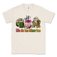 Natural Mexican Día De Los Muertos Coffee Cups Classic Tee - FaDigitalArtStudio