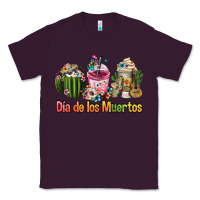 Plum Mexican Día De Los Muertos Coffee Cups Classic Tee - FaDigitalArtStudio
