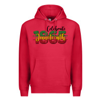 Cardinal celebrate juneteenth1865 Premium Hoodie - BarkalooDesign