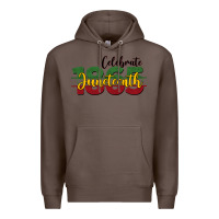 Coffee celebrate juneteenth1865 Premium Hoodie - BarkalooDesign