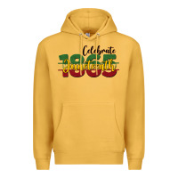 Mustard celebrate juneteenth1865 Premium Hoodie - BarkalooDesign