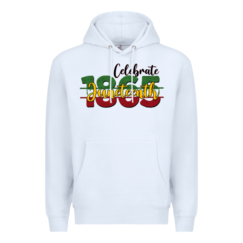 Celebrate Juneteenth1865 Premium Hoodie by BarkalooDesign | Teevron