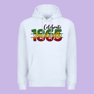 Celebrate Juneteenth1865 Premium Hoodie Designed By Barkaloodesign
