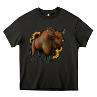 Asphalt Western  Bison Heavy Core Tee - Jasminsmagicworld