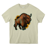 Mossy Western  Bison Heavy Core Tee - Jasminsmagicworld