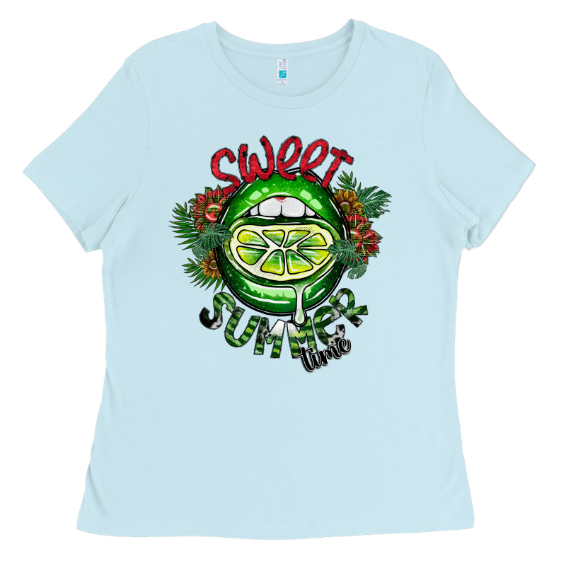 Summer Time Ladies Tee by CowhideDigitalArt | Teevron