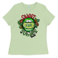 Matcha summer time Ladies Tee - CowhideDigitalArt