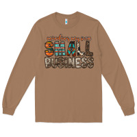 Toasted Coconut minding my own small business Long Sleeve Tee - RacoonDesign