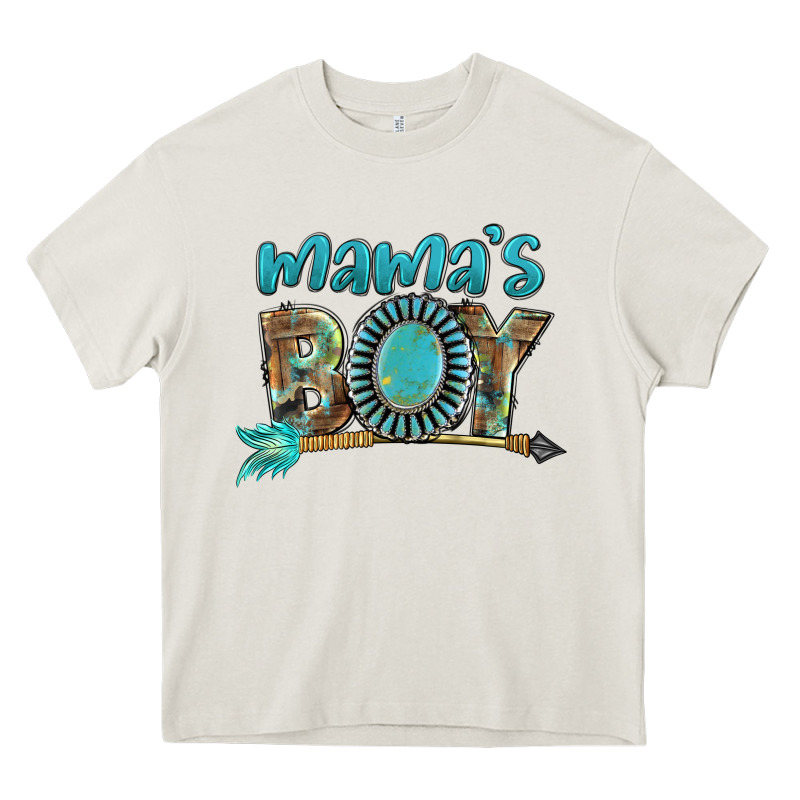 Mama's Boy Mother's Day Heavy Core Tee by FaDigitalArtStudio | Teevron