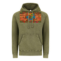 Vintage Olive i teach au some kids license plate Vintage Hoodie - Artiststas