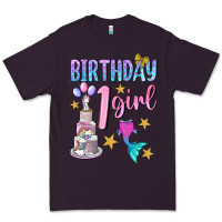 Plum birthday girl 1 Premium Tee - BundleAndBundleShop