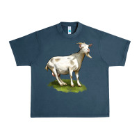 Midnight Navy cashmere goat Urban Heavy Tee - LillyAllenDesigns