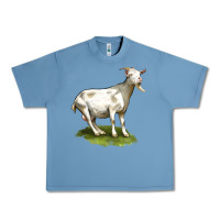 Pebble Blue cashmere goat Urban Heavy Tee - LillyAllenDesigns