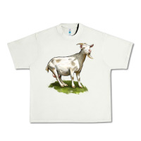 Pistachio cashmere goat Urban Heavy Tee - LillyAllenDesigns