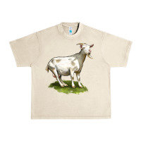 Sandshell cashmere goat Urban Heavy Tee - LillyAllenDesigns