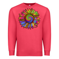 Cardinal tie dye sunflower Premium Sweatshirt - RanaPortraitStore