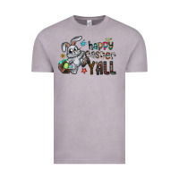 Vintage Zinc Happy Easter Y'all Vintage Tee - CowhideDigitalArt