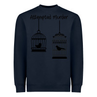 Navy Attempted Murder Heavyweight Sweatshirt - Bettercallsaul