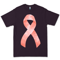 Plum uterine or endometrial cancer ribbon Premium Tee - FaDigitalArtStudio