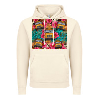 Vintage Artic school bus leopard cowhide Vintage Hoodie - Artiststas