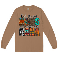 Toasted Coconut only the best moms get promoted to nana Long Sleeve Tee - RacoonDesign