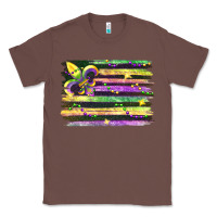 Chestnut mardi gras flag Classic Tee - FaDigitalArtStudio