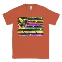 Copper mardi gras flag Classic Tee - FaDigitalArtStudio