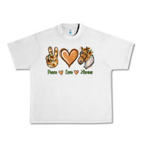 Peace Love Horses Urban Heavy Tee | Teevron