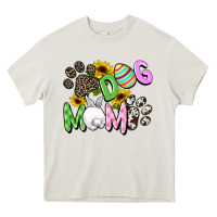 Cream Dog mom Easter Mother's Day Heavy Core Tee - FaDigitalArtStudio