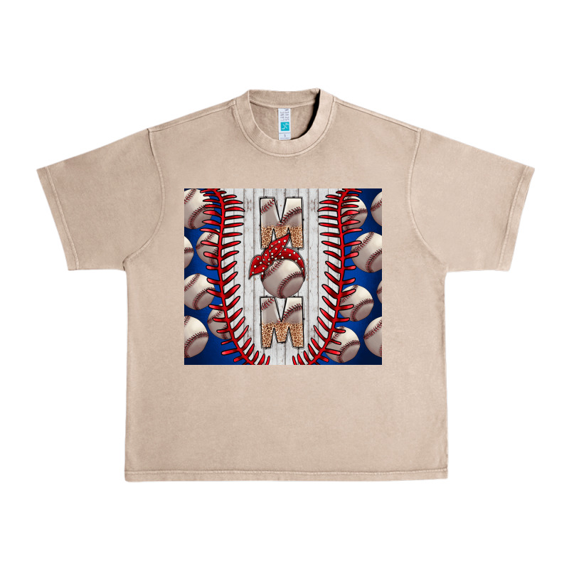 Baseball Mom Urban Heavy Tee by CowhideDigitalArt | Teevron