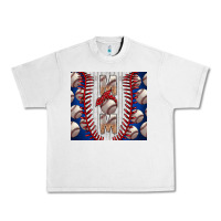 Lunar Rock Baseball Mom Urban Heavy Tee - CowhideDigitalArt