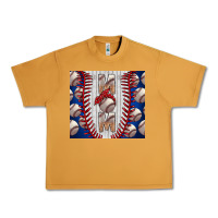 Peanut Butter Baseball Mom Urban Heavy Tee - CowhideDigitalArt