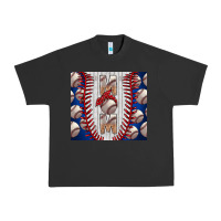 Pigment Black Baseball Mom Urban Heavy Tee - CowhideDigitalArt