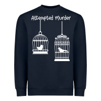 Navy Attempted Murder Heavyweight Sweatshirt - Bettercallsaul