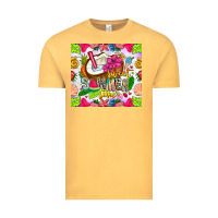 Vintage Mustard summer time Vintage Tee - CowhideDigitalArt