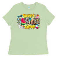 Matcha summer time Ladies Tee - CowhideDigitalArt