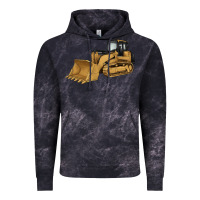 Cloud Black bulldozer Vintage Hoodie - Artiststas