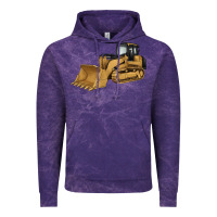 Cloud Purple bulldozer Vintage Hoodie - Artiststas