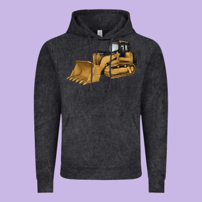 Bulldozer Vintage Hoodie Designed By Artiststas